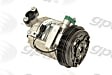 2006 Subaru Forester - A/C Compressor, 4 Groove; Dkv14G, With Clutch, 4-Groove Pulley, 2.5L, 65 Series