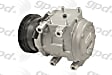2008 Hyundai Tucson - A/C Compressor, For Vehicles With Doowon Climate Control Systems; 4 Groove; 10Pa15C, With Clutch, 4-Groove Pulley, 2.0L, 65 Series