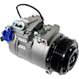 2008 BMW 528xi - A/C Compressor, With Clutch, 6-Groove Pulley, 3.0L 6Cyl, 65 Series