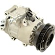 2010 Kia Rio5 - A/C Compressor, 4 Groove; Dkv13, With Clutch, 4-Groove Pulley, 1.6L 4Cyl, 65 Series