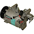 2009 Honda Civic - A/C Compressor, 7 Groove; Trse07, With Clutch, 7-Groove Pulley, 4 Cyl 2.0L, 65 Series