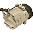 6512496 A/C Compressor, With Clutch, 6-Groove Pulley, 65 Series