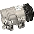 6512503 A/C Compressor, With Clutch, 6-Groove Pulley, 2.5L, 4Cyl, 65 Series