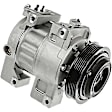 6512503 A/C Compressor, With Clutch, 6-Groove Pulley, 2.5L, 4Cyl, 65 Series