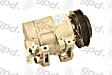 6512503 A/C Compressor, With Clutch, 6-Groove Pulley, 2.5L, 4Cyl, 65 Series