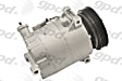 6512560 A/C Compressor, With Clutch, 5-Groove Pulley, 65 Series