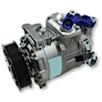 2009 Audi A3 - A/C Compressor, 6 Groove; Direct Drive Compressor; Pxe16, With Clutch, 6-Groove Pulley, 4 Cyl 2.0L, 65 Series