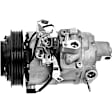 6512650 A/C Compressor, With Clutch, 6-Groove Pulley, 4.3L, 8Cyl