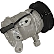 6512656 A/C Compressor, With Clutch, 6-Groove Pulley, 65 Series