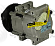 6512695 A/C Compressor Sold individually, With SOHC-CVH Motor, FS10, 6-Groove Pulley, O-Ring (2) 1311385