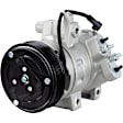 2013 Ford Transit Connect - A/C Compressor, 6 Groove; Dks17Bs, With Clutch, 6-Groove Pulley, 4 Cyl 2.0L, 65 Series