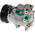 2010 Hyundai Santa Fe - A/C Compressor, With Clutch, 6-Groove Pulley, 3.5L 6Cyl, 65 Series