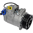 2009 BMW 135i - A/C Compressor, Direct Drive Compressor; 7 Groove; 7Seu17C, With Clutch, 7-Groove Pulley, 6 Cyl 3.0L, 65 Series