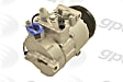 2011 Mercedes Benz E63 AMG - A/C Compressor, 6 Groove; Direct Drive Compressor; 6Seu16C, With Clutch, 6-Groove Pulley, 8 Cyl 6.3L, 65 Series