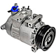 6512804 A/C Compressor, With Clutch, 65 Series