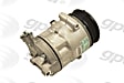 6512806 A/C Compressor, With Clutch, 6-Groove Pulley, 3.6L, 6Cyl, 65 Series