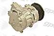 2015 Toyota Venza - A/C Compressor, 6 Groove; Direct Drive Compressor; 7Seh17C, With Clutch, 6-Groove Pulley, 4 Cyl 2.7L, 65 Series
