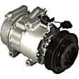6512848 A/C Compressor, With Clutch, 6-Groove Pulley, 65 Series