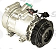 6512848 A/C Compressor, With Clutch, 6-Groove Pulley, 65 Series
