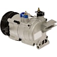 6512879 A/C Compressor, With Clutch, 6-Groove Pulley, 3.6L, 6Cyl, 65 Series