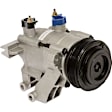 6512879 A/C Compressor, With Clutch, 6-Groove Pulley, 3.6L, 6Cyl, 65 Series