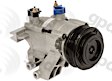 6512879 A/C Compressor, With Clutch, 6-Groove Pulley, 3.6L, 6Cyl, 65 Series