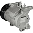 2016 Dodge Durango - A/C Compressor, Without Rear Air Conditioning; 6 Groove; Contains Pag46 Compatible For R1234Yf Systems; Rs18, With Clutch, 6-Groove Pulley, 5.7L, 65 Series