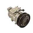 2013 Mazda 3 - A/C Compressor, With Clutch, 6-Groove Pulley, 2.3L 4Cyl, 65 Series