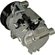 2009 Dodge Avenger - A/C Compressor, With Clutch, 6-Groove Pulley, 2.7L 6Cyl