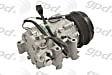 6512982 A/C Compressor, With Clutch, 10-Groove Pulley, 65 Series