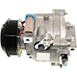 2016 Chevrolet Trax - A/C Compressor, 6 Groove; Qs90, With Clutch, 6-Groove Pulley, 4 Cyl 1.4L, 65 Series