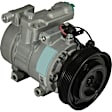 6513021 A/C Compressor, With Clutch, 4-Groove Pulley, 1.6L, 4Cyl, 65 Series