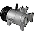 6513055 A/C Compressor, With Clutch, 6-Groove Pulley, 65 Series