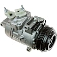 2016 Lincoln MKZ - A/C Compressor, GAS, 4 Groove; 7Sbh17C, With Clutch, 4-Groove Pulley, 2.0L, 65 Series