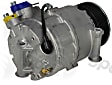 2008 BMW X5 - A/C Compressor, With Clutch, 6-Groove Pulley, 3.0L 6Cyl, 65 Series