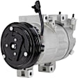 6513072 A/C Compressor, With Clutch, 6-Groove Pulley, 2.5L, 4Cyl, 65 Series