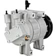 6513072 A/C Compressor, With Clutch, 6-Groove Pulley, 2.5L, 4Cyl, 65 Series