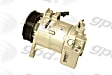 6513073 A/C Compressor, With Clutch, 10-Groove Pulley, 3.5L, 6Cyl, 65 Series