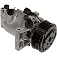 2015 Nissan Juke - A/C Compressor, 7 Groove; Cr08B, With Clutch, 7-Groove Pulley, 4 Cyl 1.6L, 65 Series
