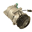 6513100 A/C Compressor, With Clutch, 6-Groove Pulley, 65 Series