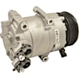 2018 Ford Fiesta - A/C Compressor, With Clutch, 6-Groove Pulley, 1.6L 4Cyl, 65 Series