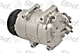 2018 Ford Fiesta - A/C Compressor, With Clutch, 6-Groove Pulley, 1.6L 4Cyl, 65 Series