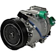 2016 Hyundai Santa Fe - A/C Compressor, With Clutch, 6-Groove Pulley, 3.3L 6Cyl, 65 Series