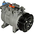 6513116 A/C Compressor, With Clutch, 6-Groove Pulley, 3.6L, 6Cyl, 65 Series