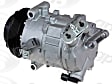 2017 Jeep Cherokee - A/C Compressor, For R1234yf systems, With Clutch, 6-Groove Pulley, 2.4L 4Cyl, 65 Series