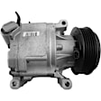 6513154 A/C Compressor, With Clutch, 5-Groove Pulley, 1.4L, 4Cyl