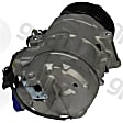 2015 BMW X6 - A/C Compressor, With Clutch, 8-Groove Pulley, 3.0L 6Cyl, 65 Series