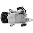 2017 Ford Fiesta - A/C Compressor, 6 Groove; Vs16, With Clutch, 6-Groove Pulley, 3 Cyl 1.0L
