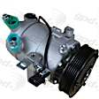 6513202 A/C Compressor, With Clutch, 6-Groove Pulley, 65 Series