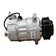 6513211 A/C Compressor, With Clutch, 6-Groove Pulley, 65 Series